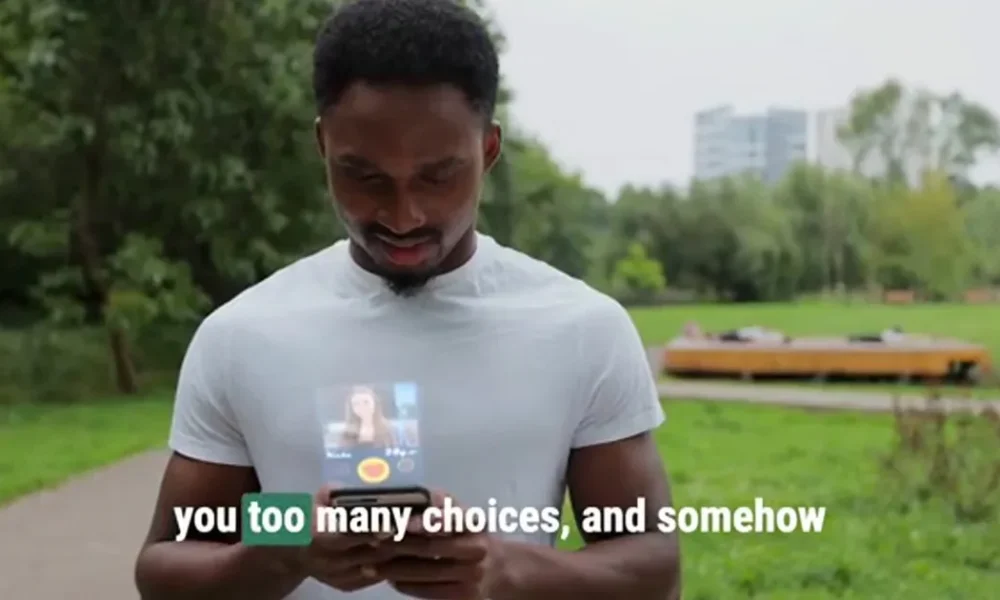 Study finds men struggle more with dating options