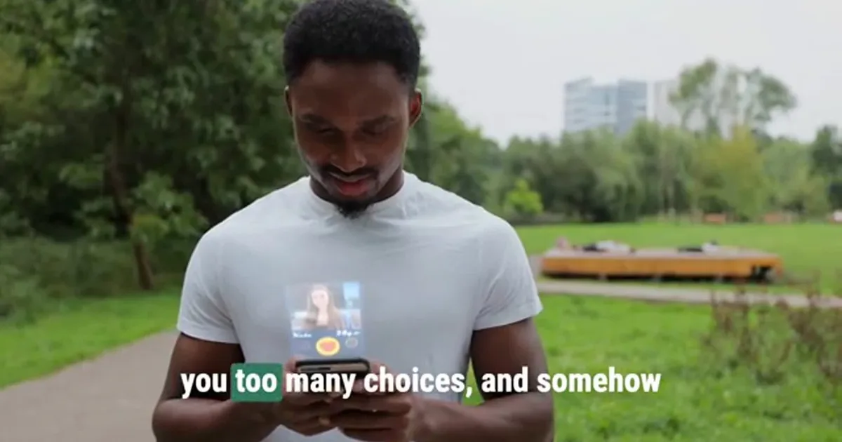 Study finds men struggle more with dating options