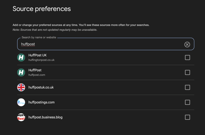 It's very simple and can help you weed out the things you don't want to see.