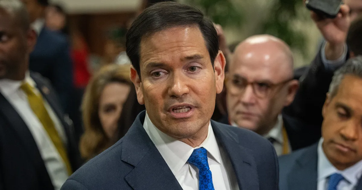 Marco Rubio Awkwardly Backtracks On Iran After Reporter Reads Him His Own Quote
