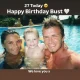 A screenshot of Sir David Beckham's birthday tribute to his son Brooklyn