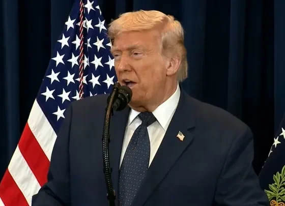 “The hard way, I think, is probably the easy way," President Donald Trump said while discussing war on Iran during a press conference at his Doral, Florida, resort on Mar. 9, 2026.