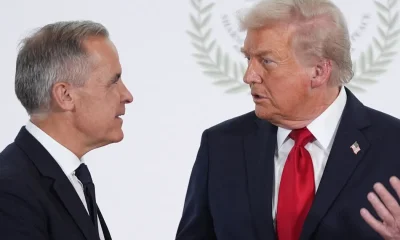 Trump Renews Hostilities With Canada In Sly Dig At Mark Carney