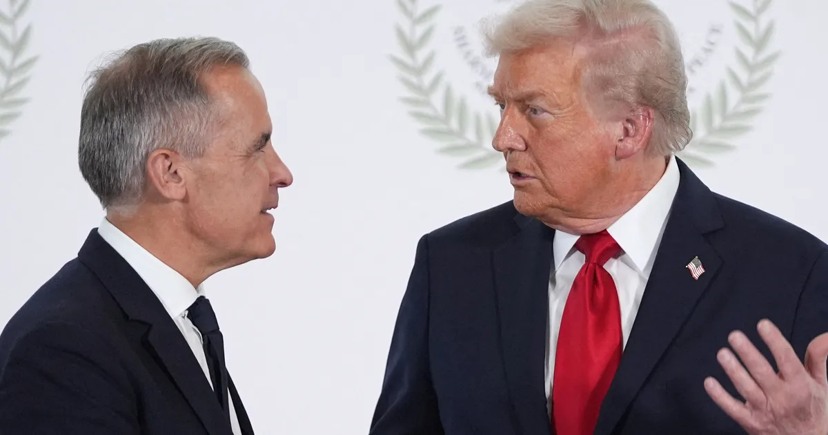 Trump Renews Hostilities With Canada In Sly Dig At Mark Carney