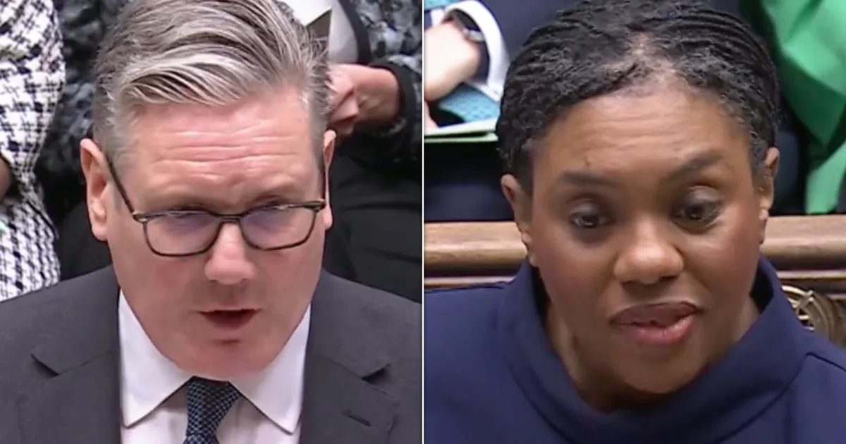 Keir Starmer Accuses Kemi Badenoch Of Iran War U Turn