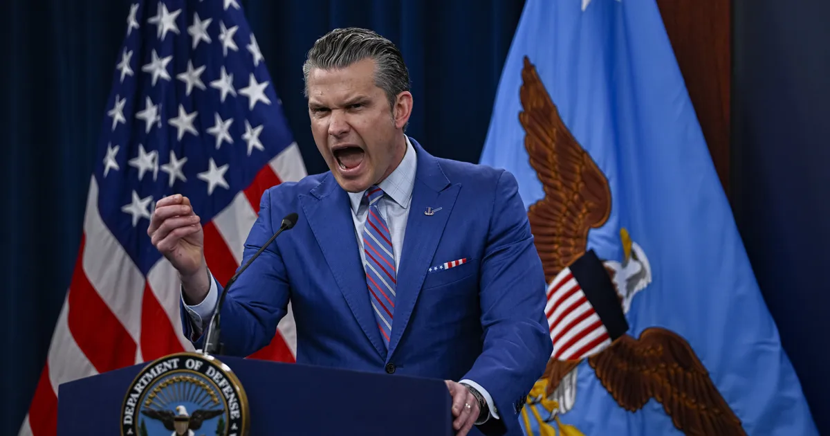 Hegseth Claims Strait Of Hormuz 'Is Open'