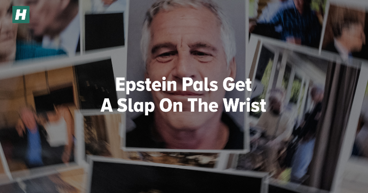 Epstein Pals Get A Slap On the Wrist