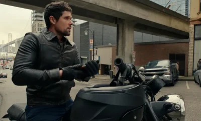 Benjamin Hollingsworth on the set of Virgin River