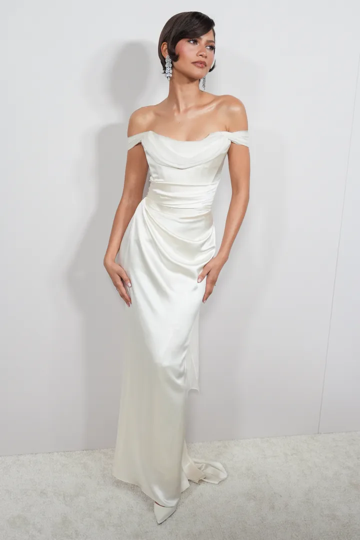 Zendaya said her red carpet dress was her "something old"