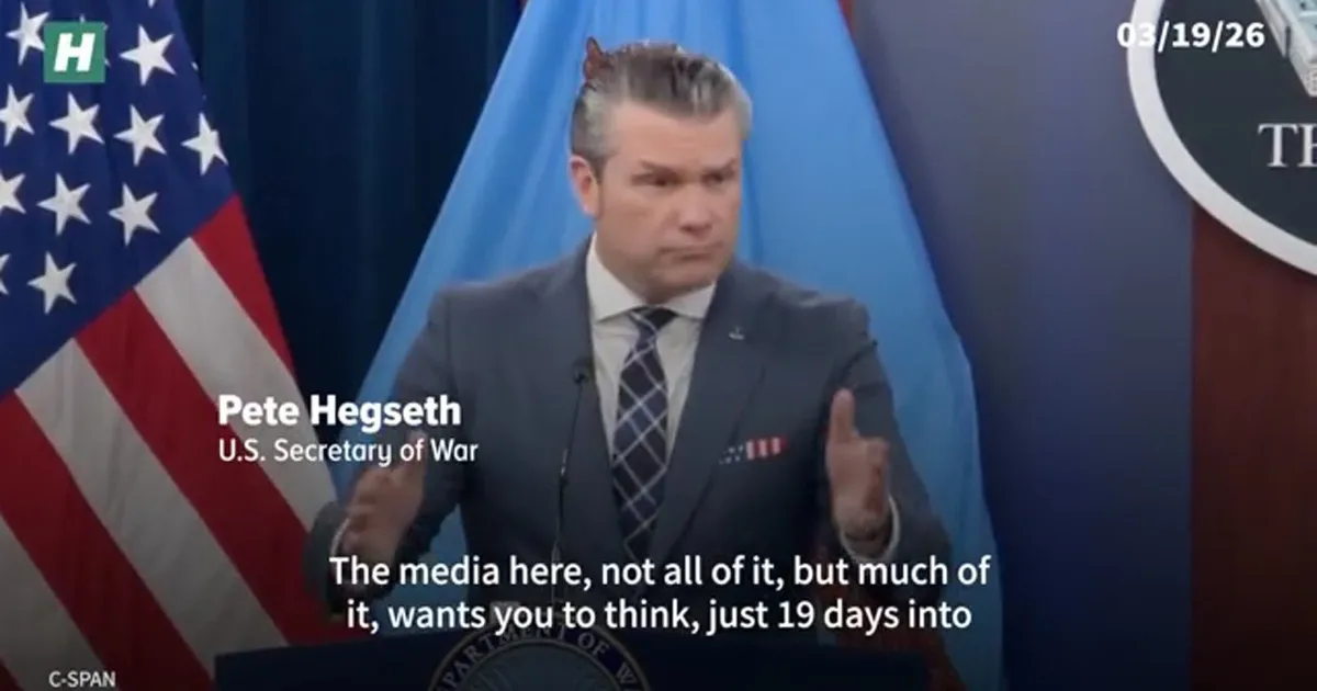 Hegseth: Iran War Not ’Forever War’