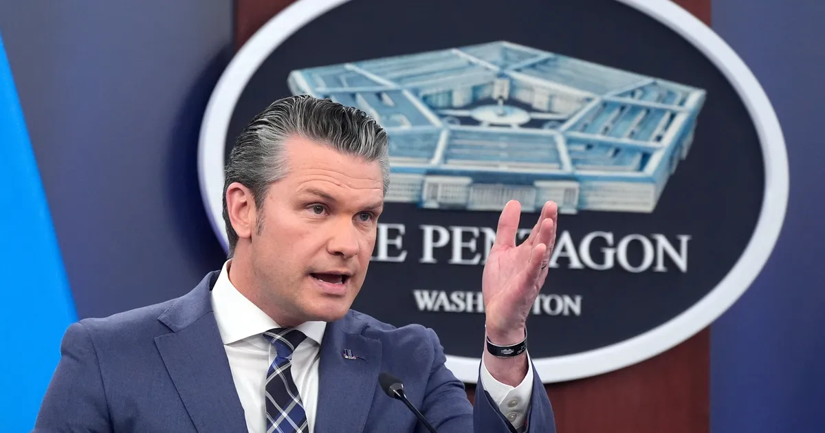 Pete Hegseth Criticises European Allies Over Iran War