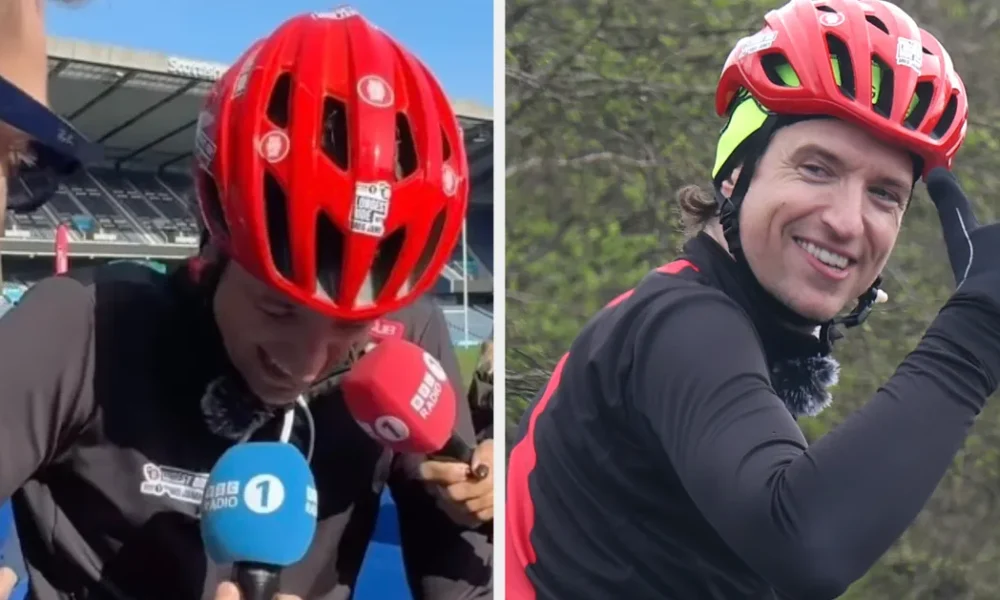 Greg James Moved To Tears As He Completes Comic Relief Challenge