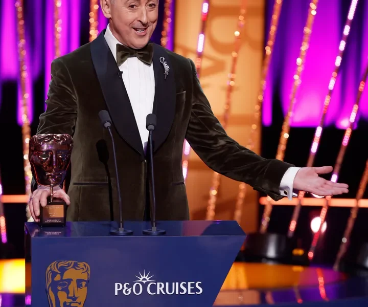 Alan Cumming hosting last year's TV Baftas