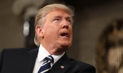 President Donald Trump addressing a joint session of Congress in 2017.