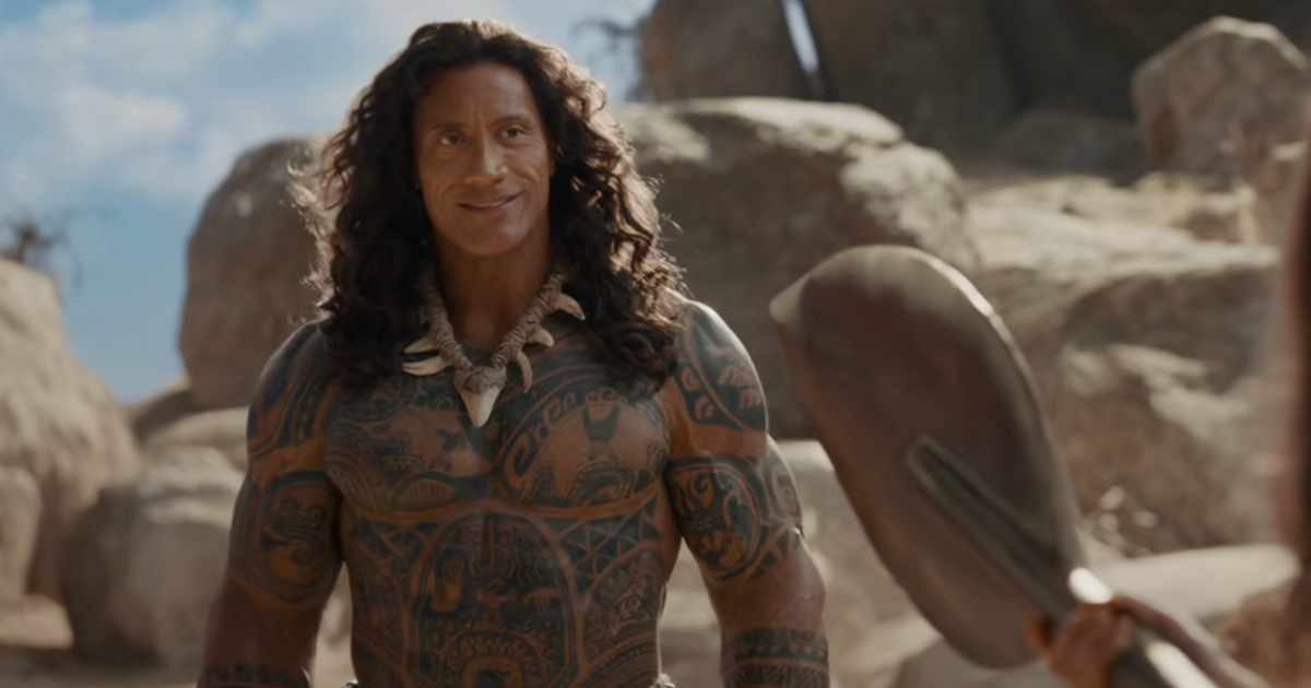 Disney's Live-Action Moana Trailer: Dwayne Johnson's Wig Is A Distraction