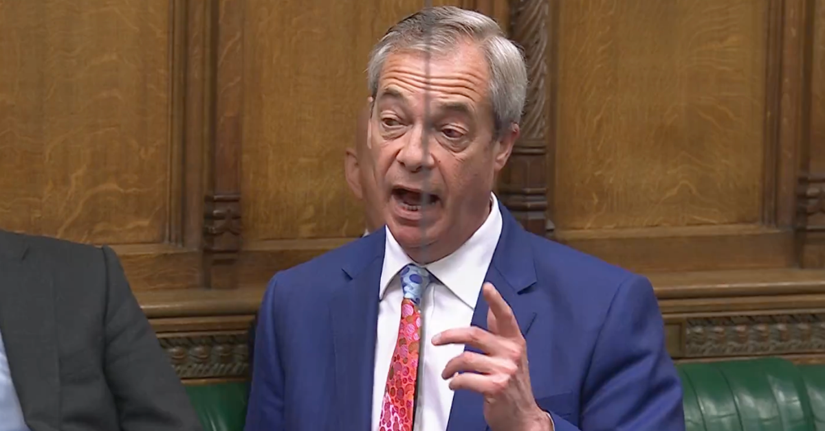 Reform MPs Storm Out Of Commons As Farage Calls PM 'Waste Of Space'
