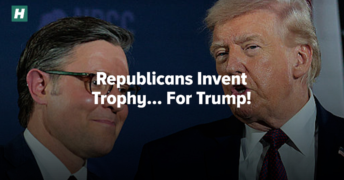 Trump Awarded Participation Trophy