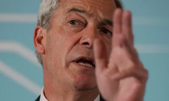 Nigel Farage Dismisses Reform Candidate's 'Nazi Salute' Photo