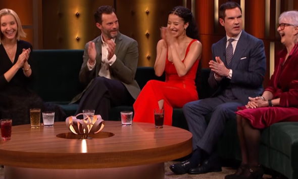 Linda surprised Lisa Kudrow on Friday's episode of The Claudia Winkleman Show