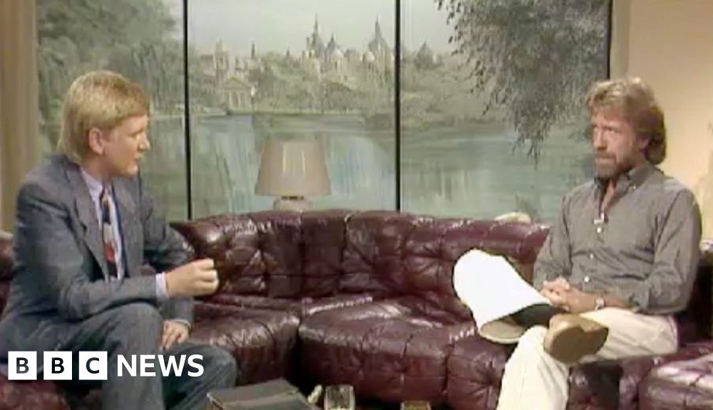 BBC asks Chuck Norris about being a 'really terrible' actor