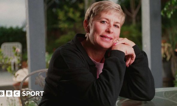 Mary Rand in her California home