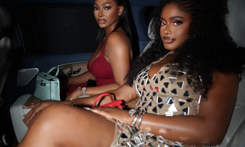 8 The Lagos Paparazzi Flash Ama Reginald And Sophia Egbueje In Hermes Kelly Bags Bvlgari Jewelry And Luxury Timepieces