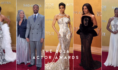 The Top Looks From The 2026 Sag Awards: Teyana Taylor in Thom Browne, Sheryl Lee Ralph in Saiid Kobeisy, Mindy Kaling in Yara Shoemakere, and More!