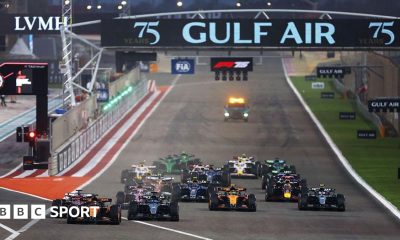 Bahrain Grand Prix start line