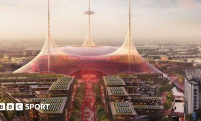 Manchester United's planned new 100,000-capacity stadium