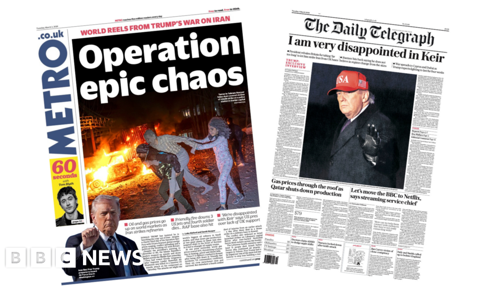 'Operation epic chaos' and Trump 'very disappointed in Keir'