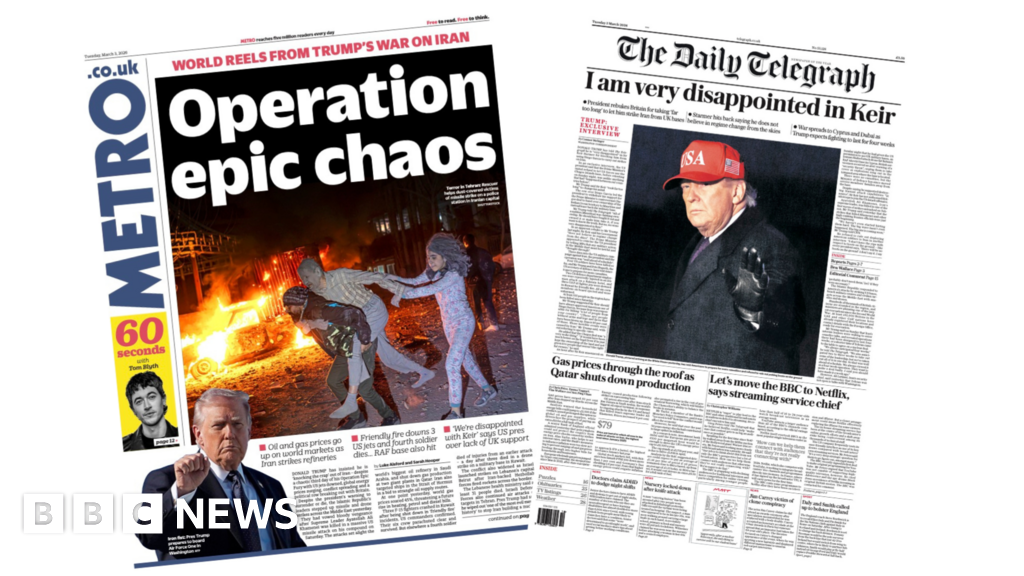 'Operation epic chaos' and Trump 'very disappointed in Keir'