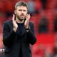 Michael Carrick applauding at Old Trafford