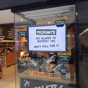 The new graphics in the Middlesbrough store