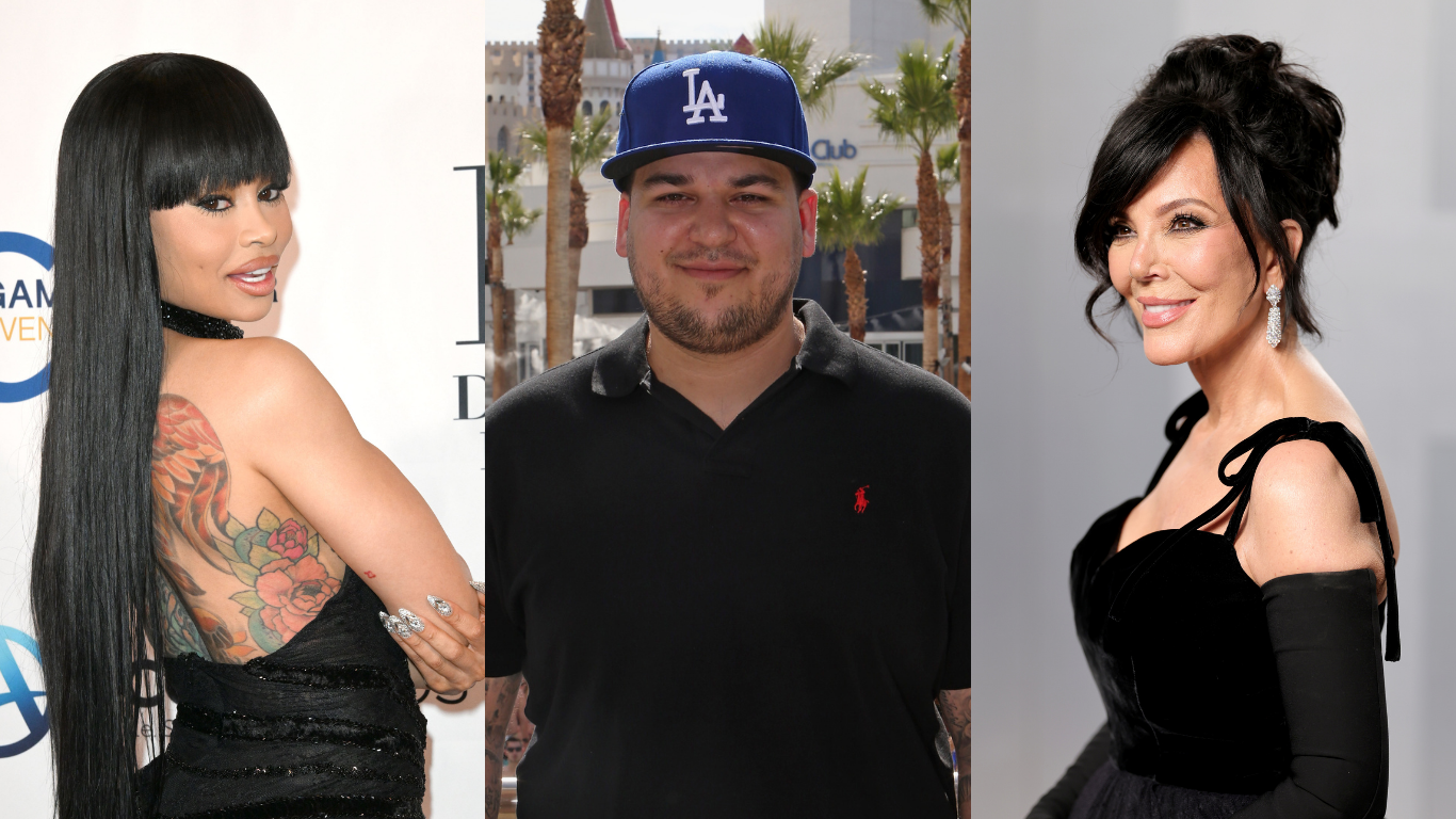 Angela White Blac Chyna Kris Jenner Celebrate Rob Kardashian 39th Birthday Throwback Photos