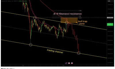 Why Bitcoin price rally risks a bull trap as Fibonacci resistance holds - 1