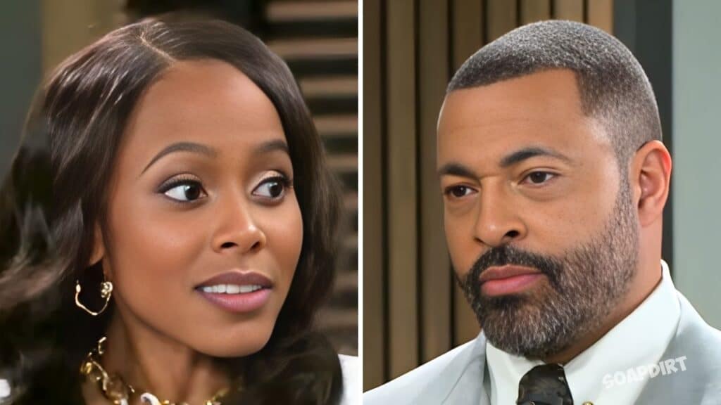 Beyond the Gates Spoilers: Bill Hamilton (Timon Kyle Durrett) - Hayley Lawson (Marquita Goings)