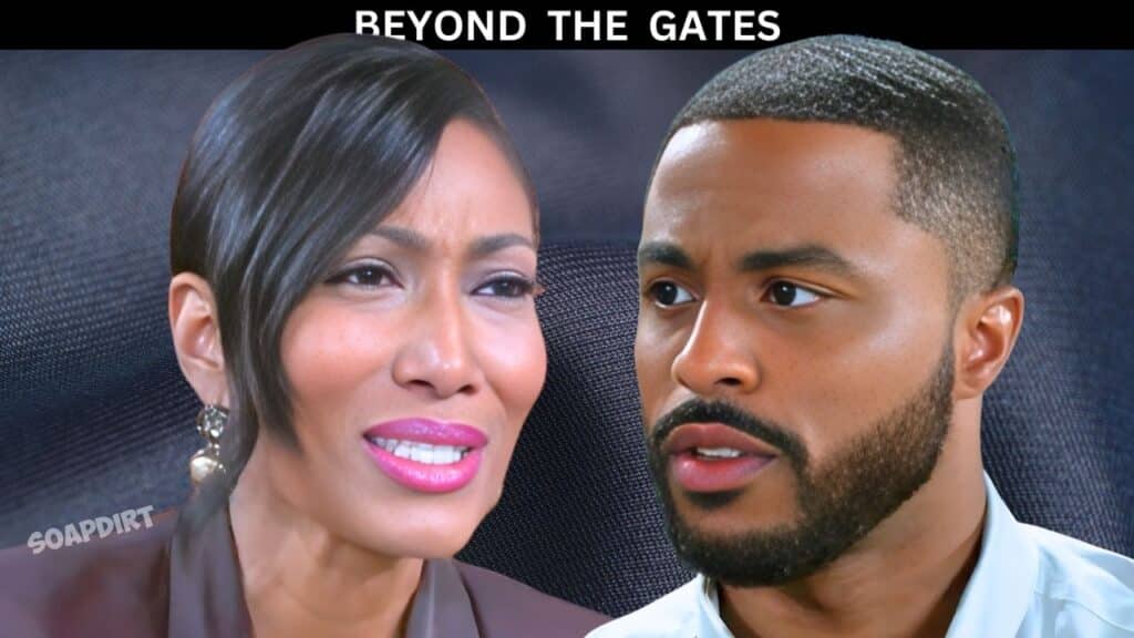 Beyond the Gates Spoiler: Dana "Leslie" Thomas (Trisha Mann-Grant) - Jacob Hawthorne (Jibre Hordges)