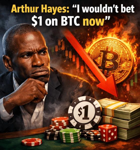 Bitcoin Permabull Arthur Hayes: I Wouldn't Bet $1 On Btc Now