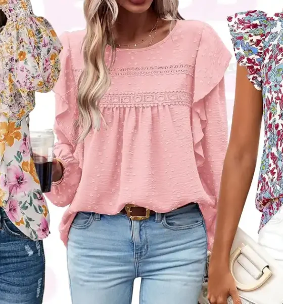 These Loose Spring Blouses on Amazon Look Boutique-Worthy