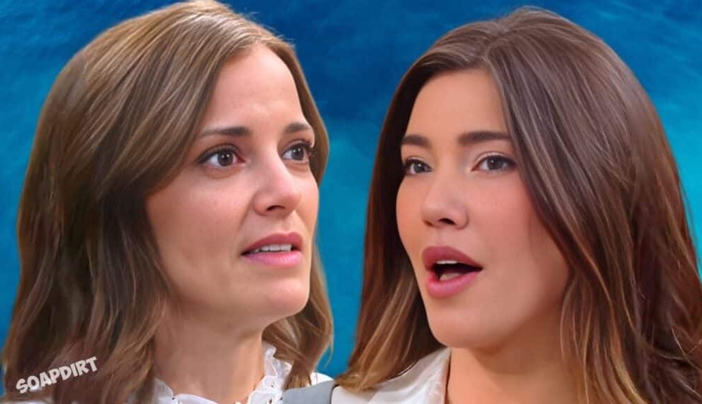 Bold and the Beautiful Spoilers: Taylor Hayes (Rebecca Budig) - Steffy Forrester (Jacqueline MacInnes Wood)