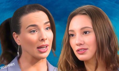Bold and the Beautiful excites as Ivy Forrester (Ashleigh Brewer) - Melissa Dylan (Sydney Bullock)