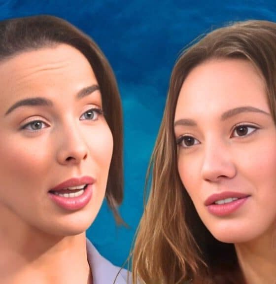 Bold and the Beautiful excites as Ivy Forrester (Ashleigh Brewer) - Melissa Dylan (Sydney Bullock)