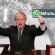 Boris Johnson just joked about missing WhatsApps