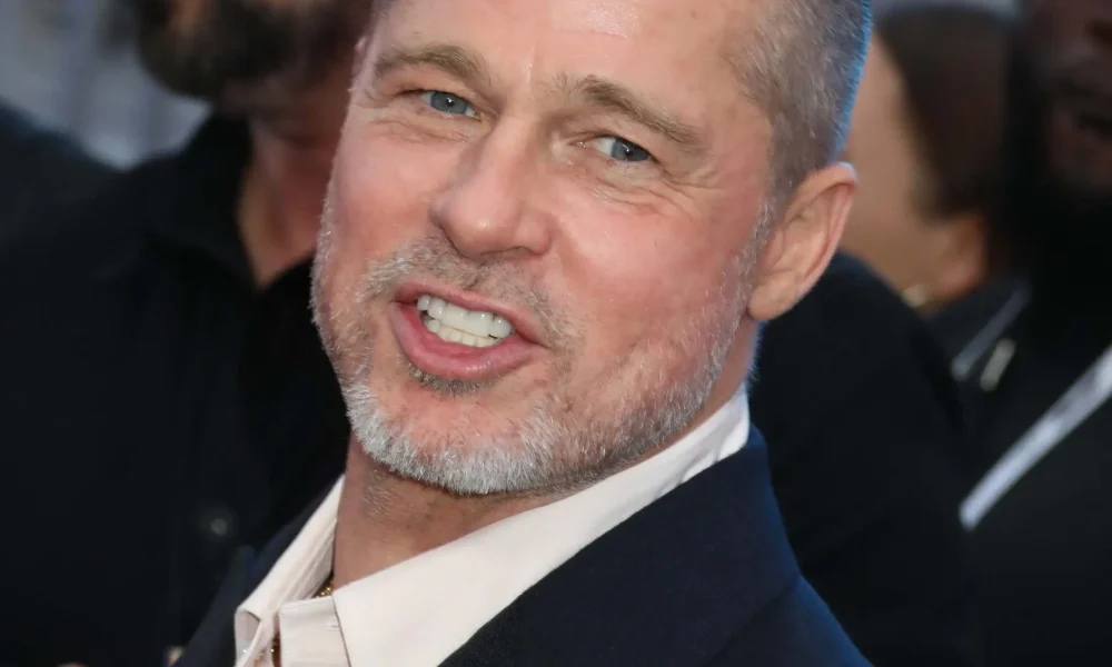 Brad Pitt at F1 The Movie World Premiere