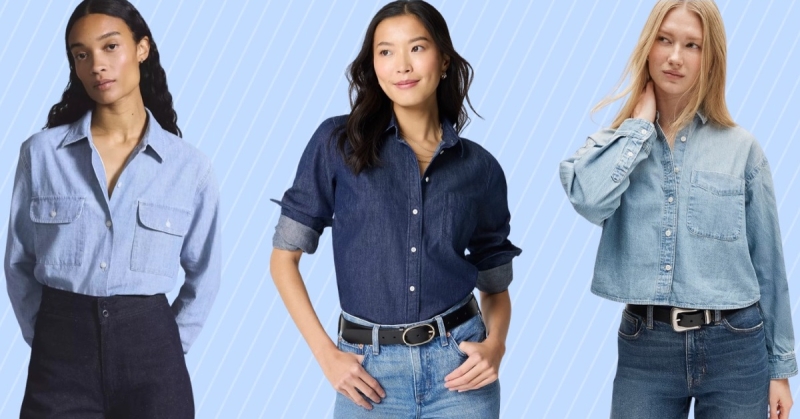 Chambray Shirts for Women Home