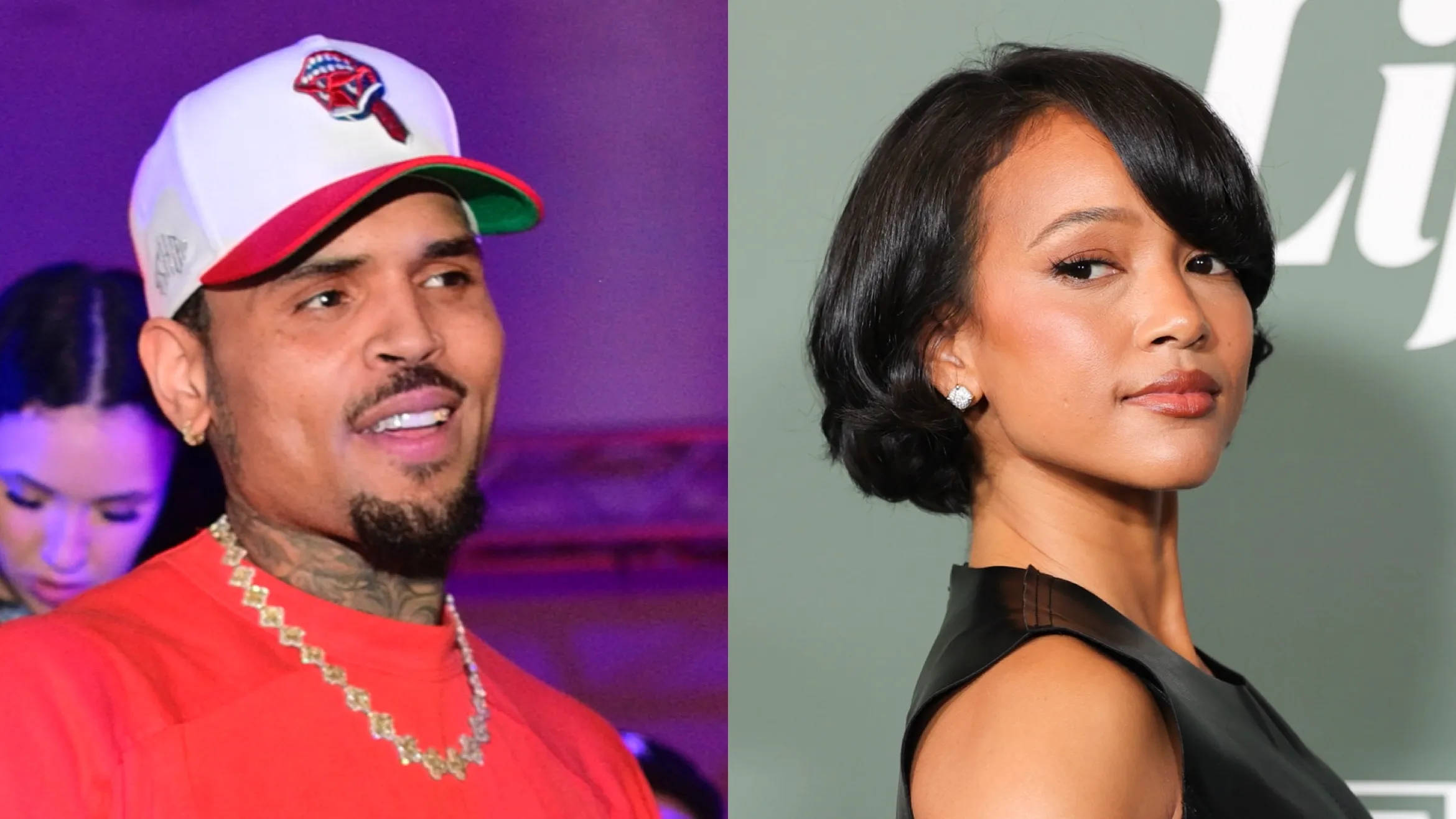 Chris Brown's Apparent Comment To TikToker Who Posted A Clip About Looking Like Karrueche Tran Has Social Media Users Dropping Side-Eyes (VIDEO)