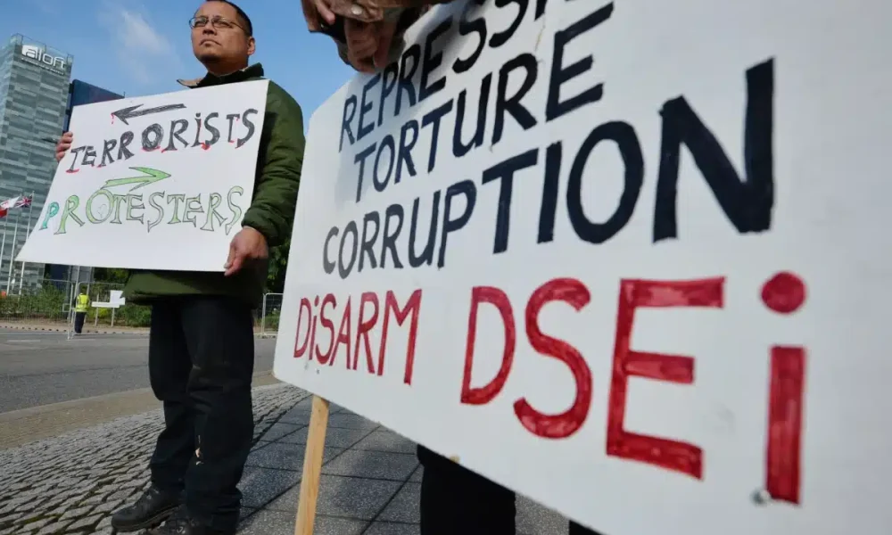 Undercover police officers were 'authorised' to target arms trade campaigners