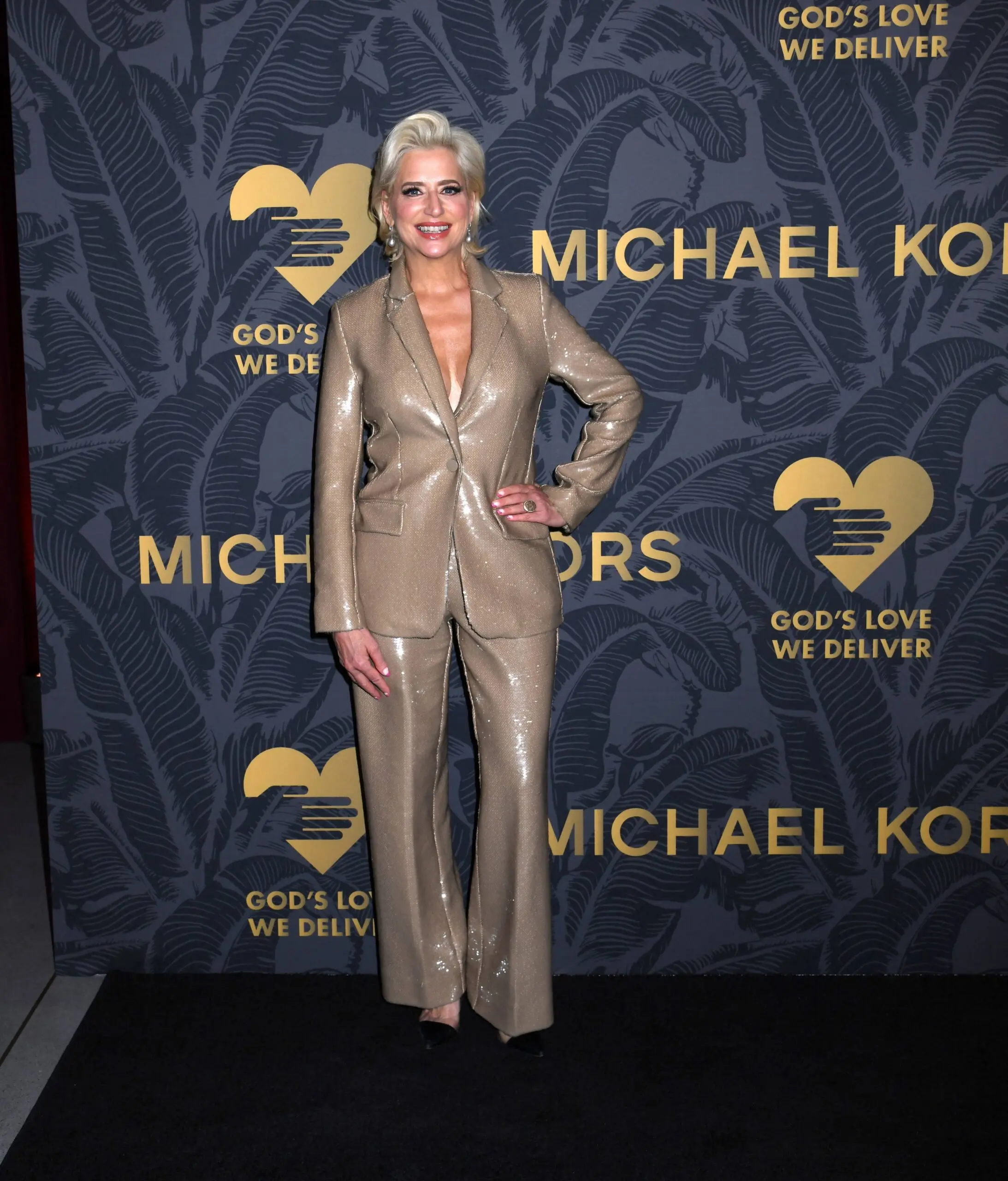 Dorinda Medley on the red carpet