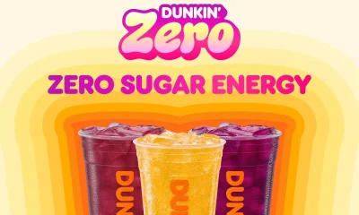 Dunkin’ debuts zero-sugar energy beverages