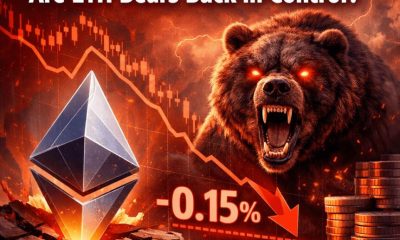 Eth Funding Rate Turns Negative: Are Eth Bears Back In Control?
